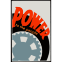 download Power To The People clipart image with 0 hue color