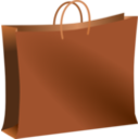 download Brown Bag clipart image with 0 hue color