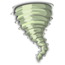 download Tornado clipart image with 225 hue color