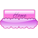 download Cloud Button 1 clipart image with 270 hue color