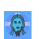 download Savior Icon clipart image with 180 hue color