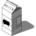 download Caja De Leche Milk Box clipart image with 90 hue color