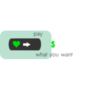 download Pay What You Want Button1 clipart image with 90 hue color