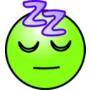 download Emoticons Sleeping Face clipart image with 45 hue color