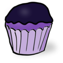 download Chocolate Muffin clipart image with 225 hue color