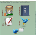 download Sencillo 4 Vector Icons clipart image with 0 hue color