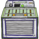 download Jukebox clipart image with 45 hue color
