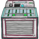 download Jukebox clipart image with 135 hue color