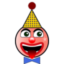 download Head Clown clipart image with 0 hue color