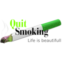download Quit Smoking clipart image with 90 hue color