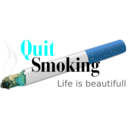 download Quit Smoking clipart image with 180 hue color
