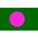 download Flag Of Bangladesh clipart image with 315 hue color