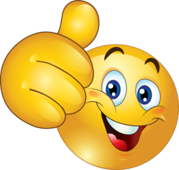 Thumbs Up Happy Smiley Emoticon