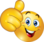 Thumbs Up Happy Smiley Emoticon