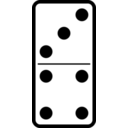 download Domino Set 19 clipart image with 315 hue color