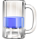 download Mug Of Beer clipart image with 180 hue color