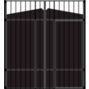 download Gate clipart image with 315 hue color