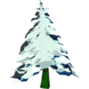download Winter Tree 2 clipart image with 90 hue color
