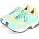 download Sneakers clipart image with 225 hue color