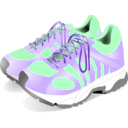 download Sneakers clipart image with 315 hue color