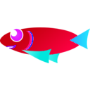 download Caribbean Fish clipart image with 270 hue color