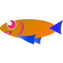 download Caribbean Fish clipart image with 315 hue color