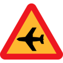 download Airplane Roadsign clipart image with 0 hue color