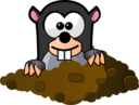 Cartoon Mole