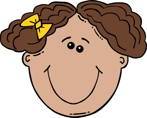 Girl Face Cartoon