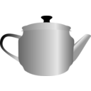 download Teapot By Rones clipart image with 0 hue color