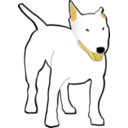download Bullterrier clipart image with 45 hue color