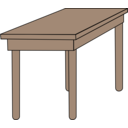 download Student Desk clipart image with 0 hue color