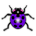 download Ladybug clipart image with 270 hue color