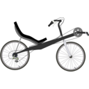 download Recumbent Bike clipart image with 225 hue color