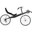 download Recumbent Bike clipart image with 0 hue color