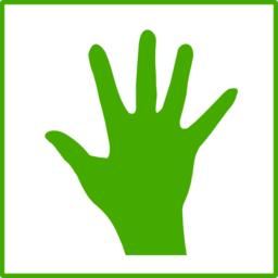Eco Green Hand Icon Clipart I2clipart Royalty Free Public Domain Clipart