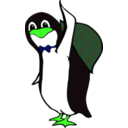 download Turtle Penguin clipart image with 90 hue color
