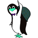download Turtle Penguin clipart image with 135 hue color