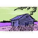 download Autumn Barn clipart image with 225 hue color