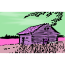 download Autumn Barn clipart image with 270 hue color
