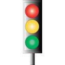 download Traffic Lights clipart image with 0 hue color