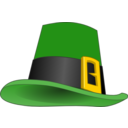 download Leprechaun Hat clipart image with 0 hue color