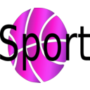 download Basket Ball clipart image with 270 hue color