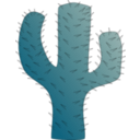 download Cactus clipart image with 90 hue color