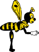 Bending Bee From Side