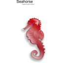 download Seahorse clipart image with 315 hue color