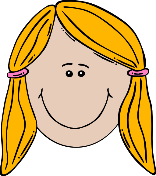 Girl Face Cartoon