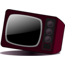 download Old Television clipart image with 315 hue color