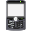 download Blackberry Curve 8330 clipart image with 90 hue color