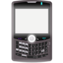 download Blackberry Curve 8330 clipart image with 180 hue color